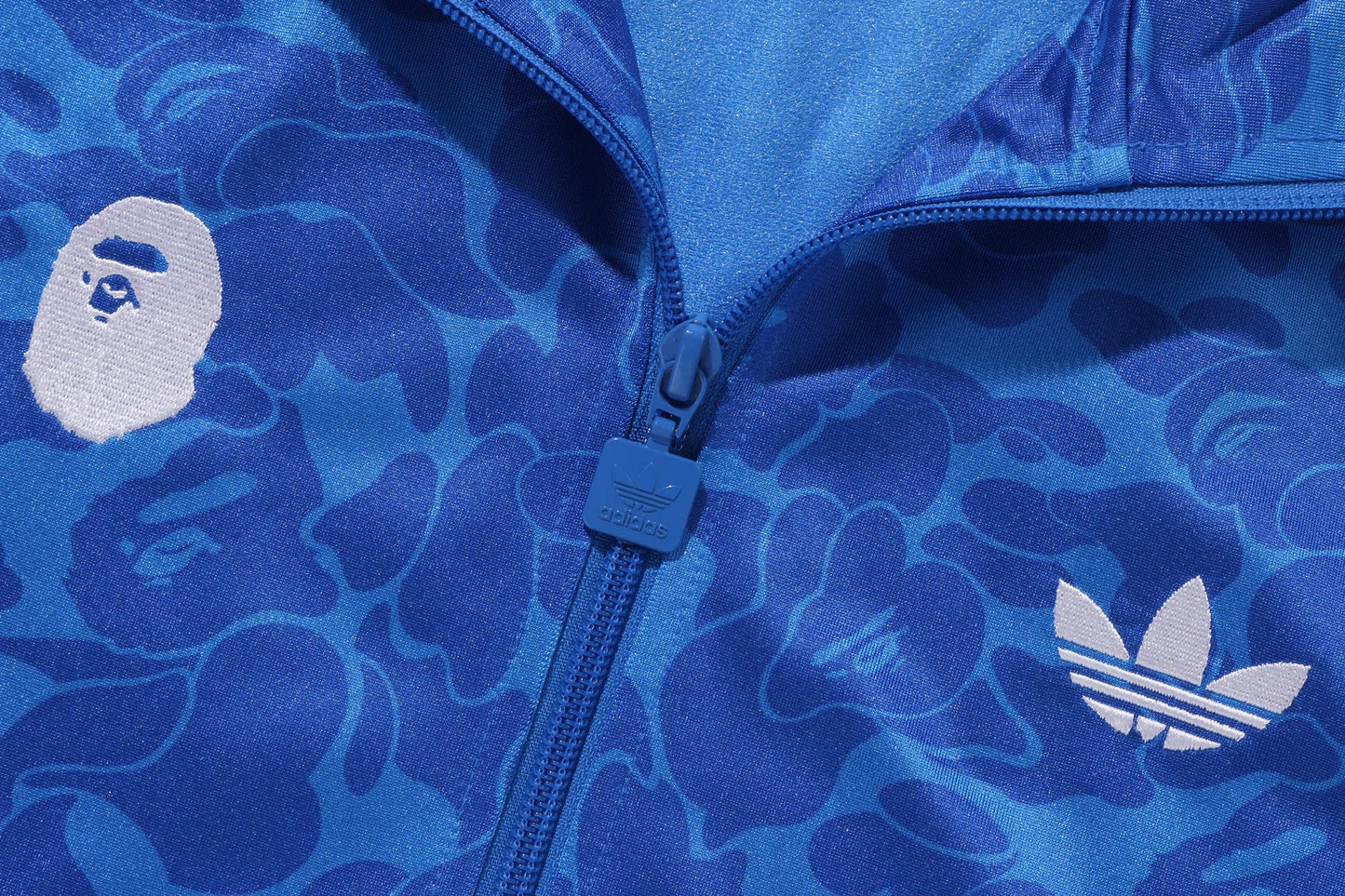 A BATHING APE BAPE x ADIDAS FIREBIRD TRACK TOP BLUE