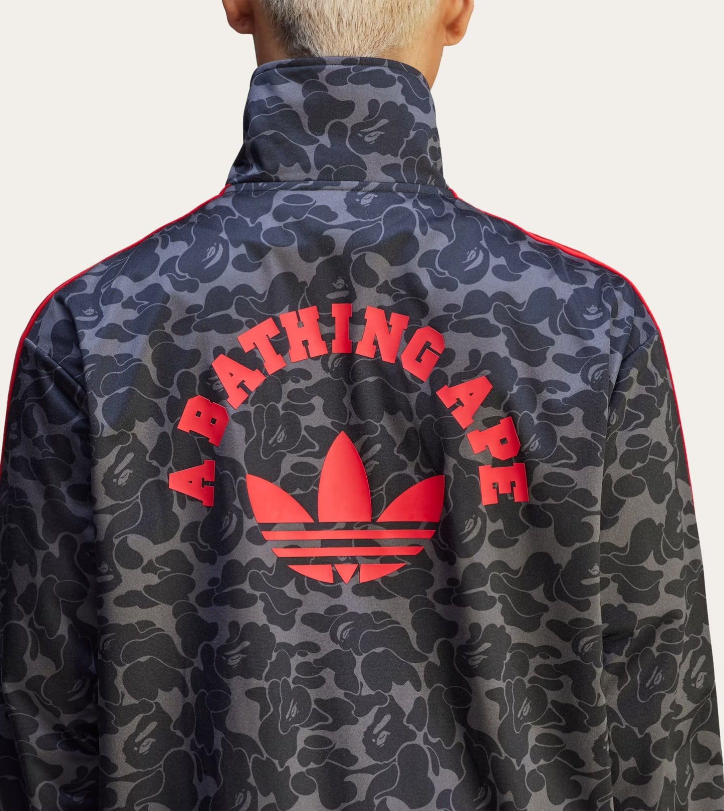 A BATHING APE BAPE x ADIDAS FIREBIRD TRACK TOP BLACK