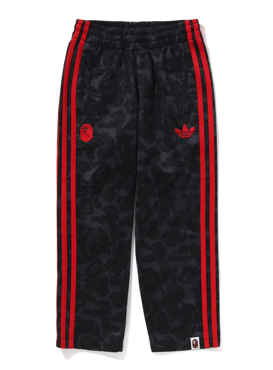 A BATHING APE BAPE x ADIDAS FIREBIRD TRACK PANTS BLACK