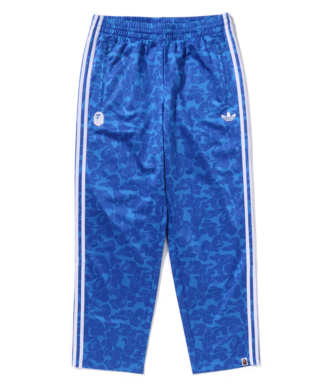 A BATHING APE BAPE x ADIDAS FIREBIRD TRACK PANTS BLUE