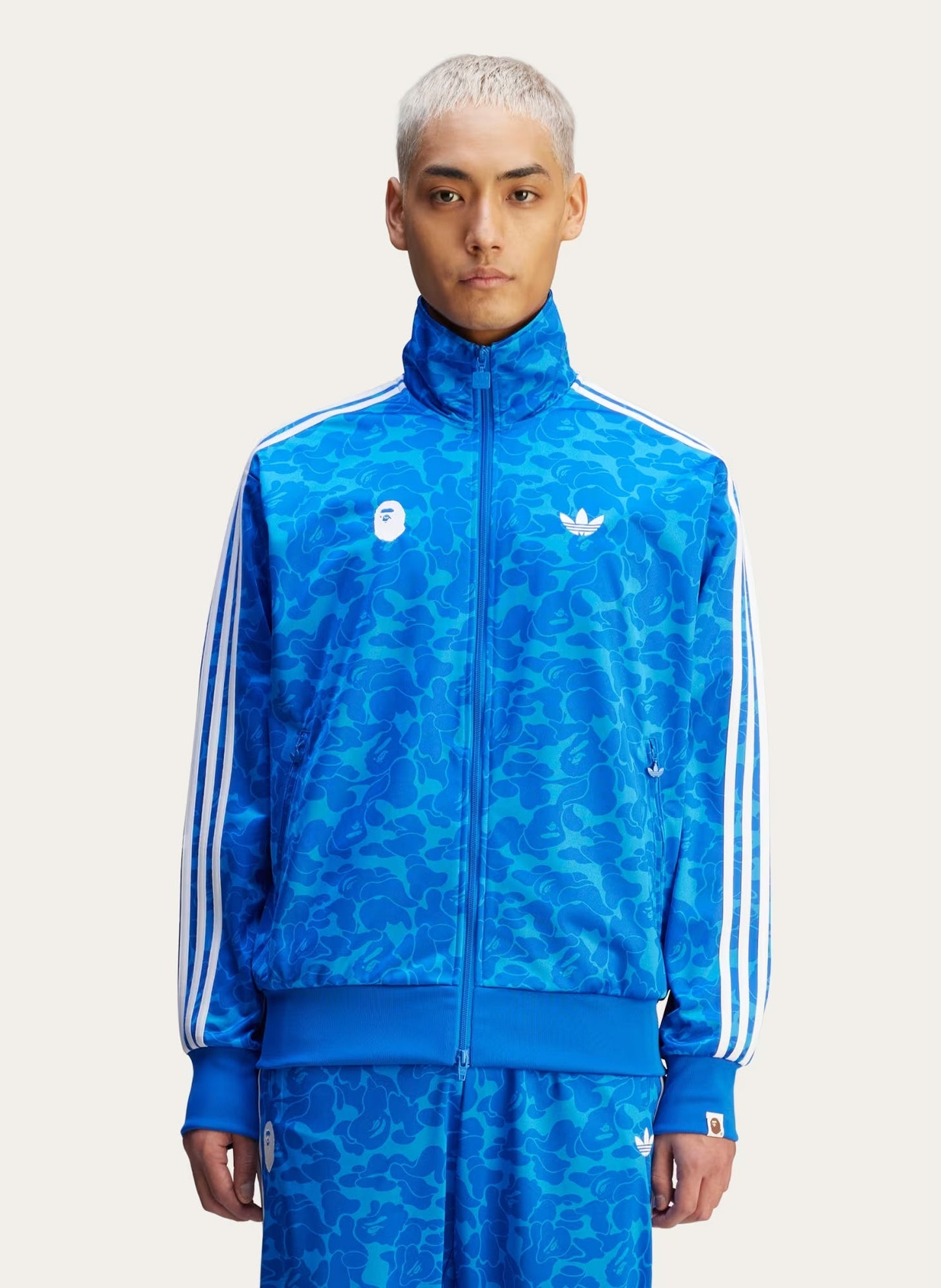A BATHING APE BAPE x ADIDAS FIREBIRD TRACK TOP BLUE