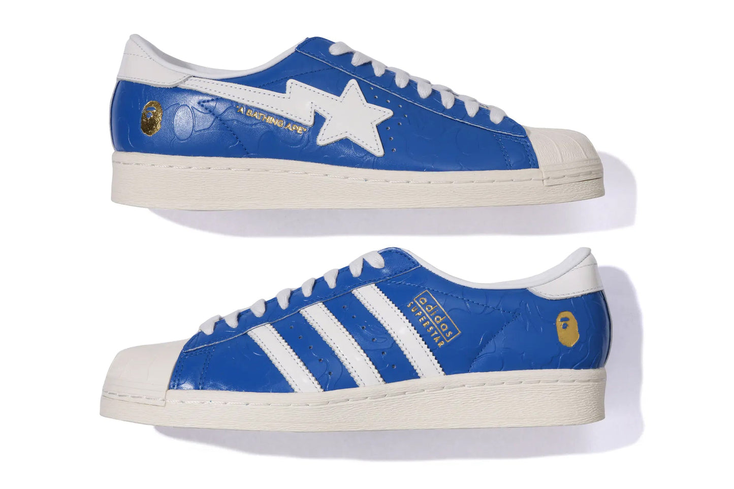 A BATHING APE BAPE X ADIDAS -SSRT BLUE