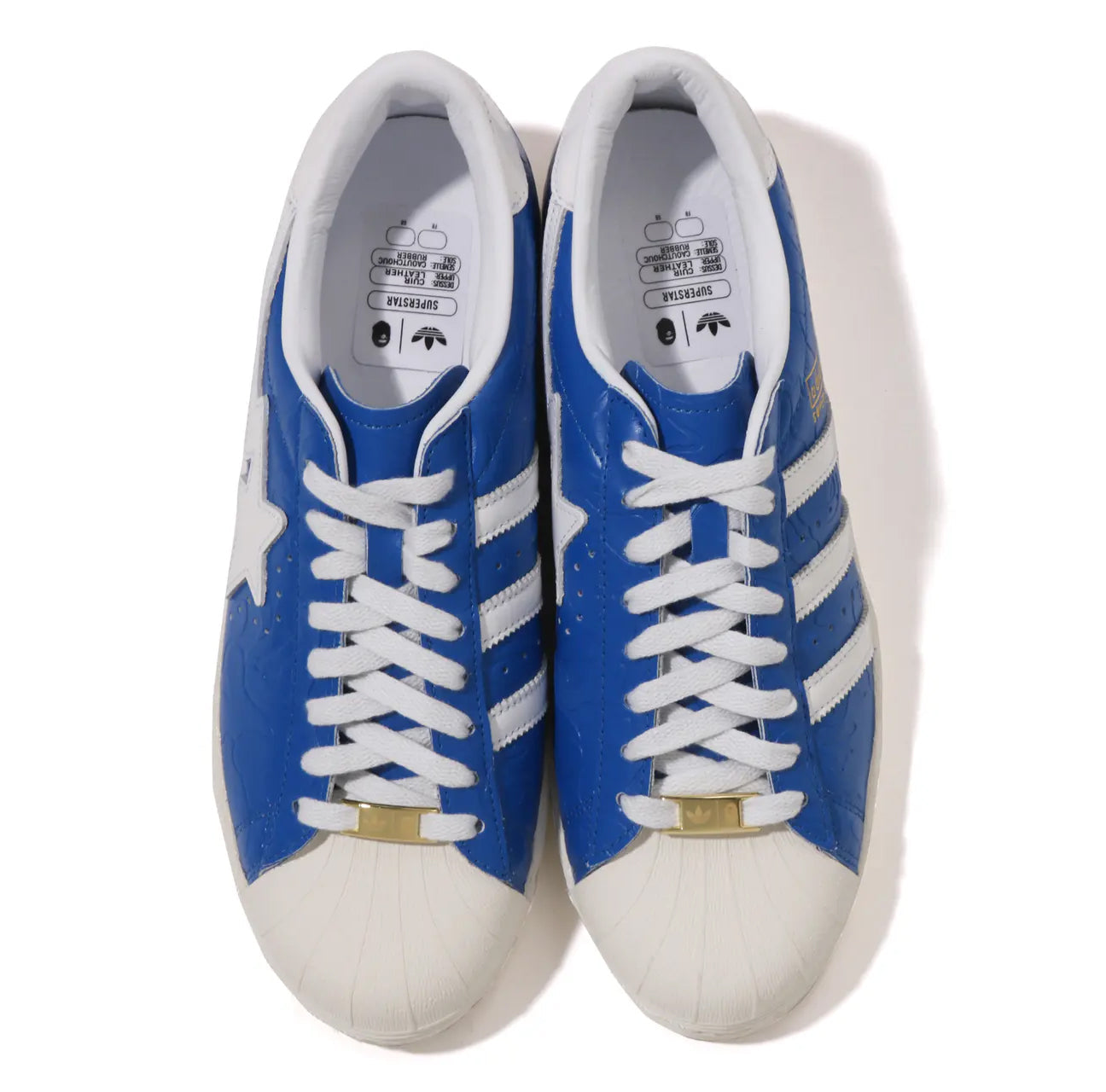 A BATHING APE BAPE X ADIDAS -SSRT BLUE