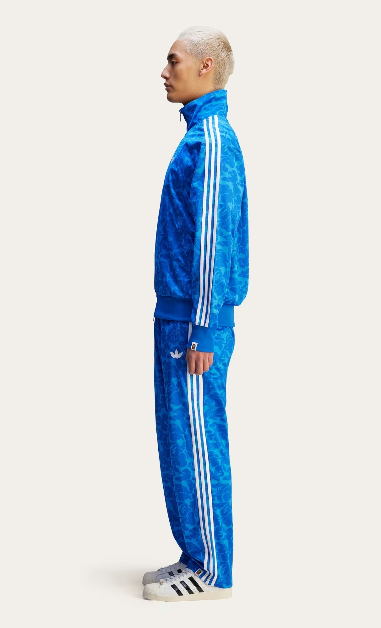 A BATHING APE BAPE x ADIDAS FIREBIRD TRACK TOP BLUE