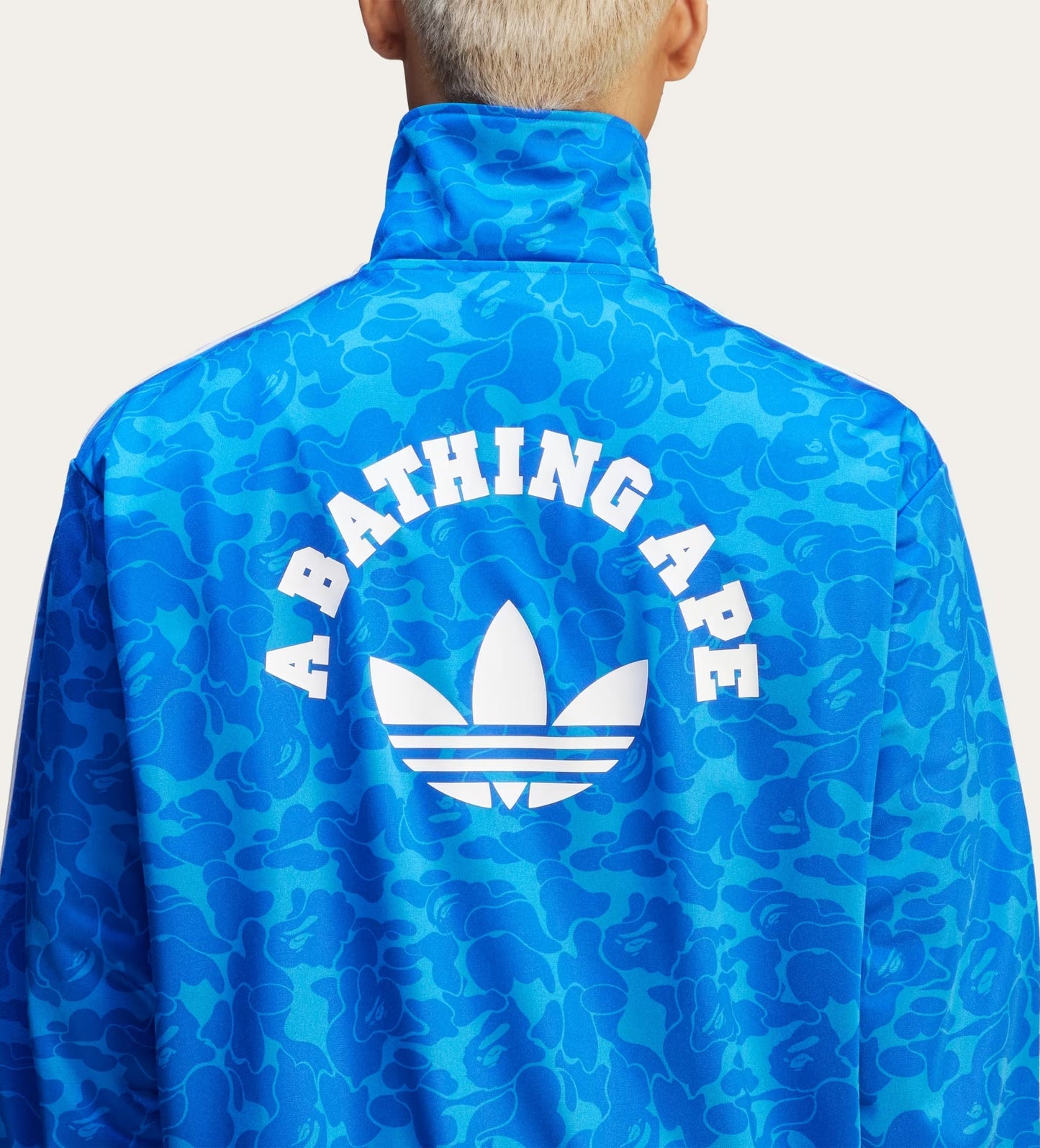 A BATHING APE BAPE x ADIDAS FIREBIRD TRACK TOP BLUE