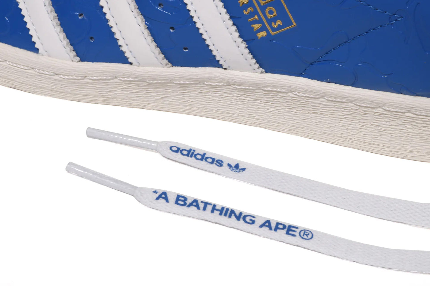 A BATHING APE BAPE X ADIDAS -SSRT BLUE