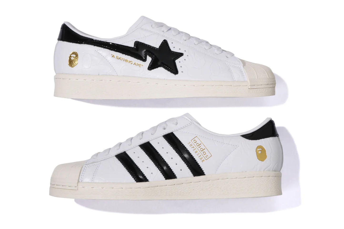 A BATHING APE BAPE X ADIDAS -SSRT WHITE