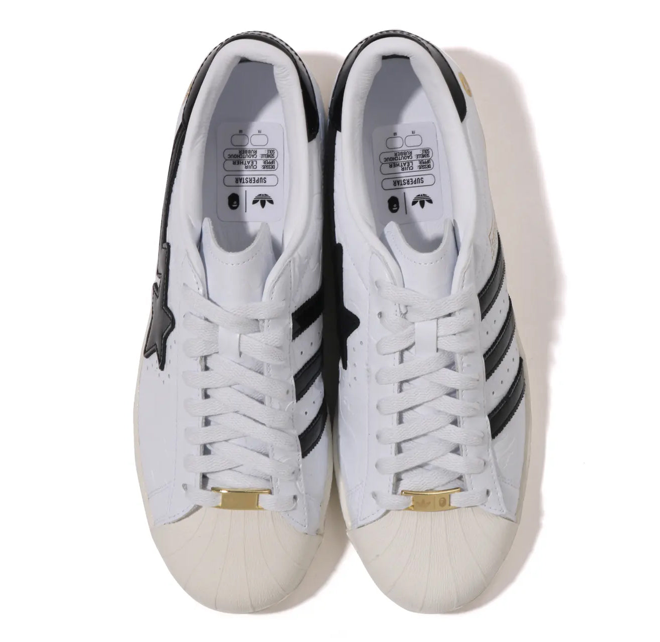 A BATHING APE BAPE X ADIDAS -SSRT WHITE