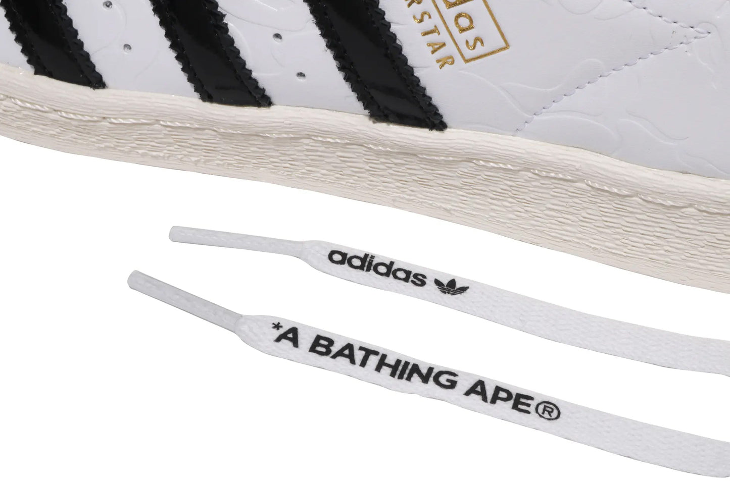 A BATHING APE BAPE X ADIDAS -SSRT WHITE