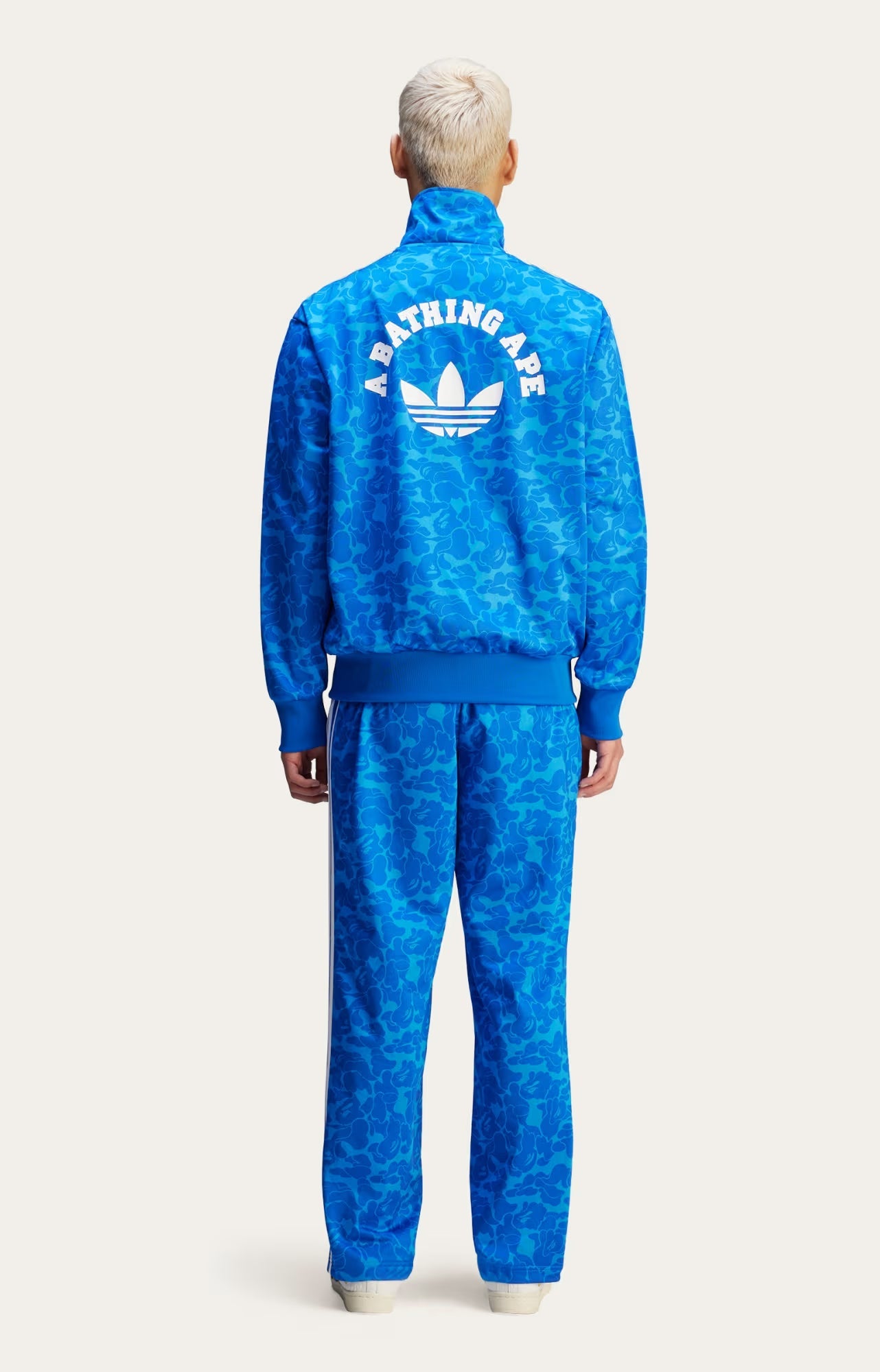 A BATHING APE BAPE x ADIDAS FIREBIRD TRACK TOP BLUE