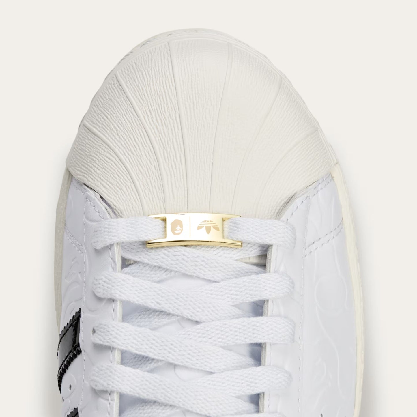 A BATHING APE BAPE X ADIDAS -SSRT WHITE