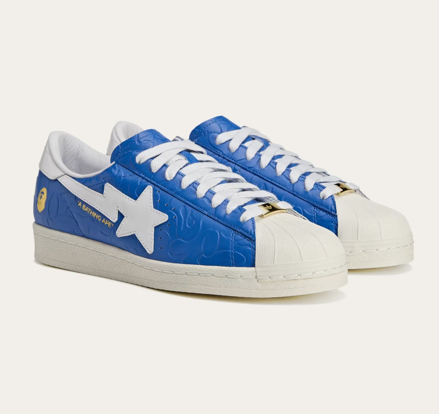 A BATHING APE BAPE X ADIDAS -SSRT BLUE