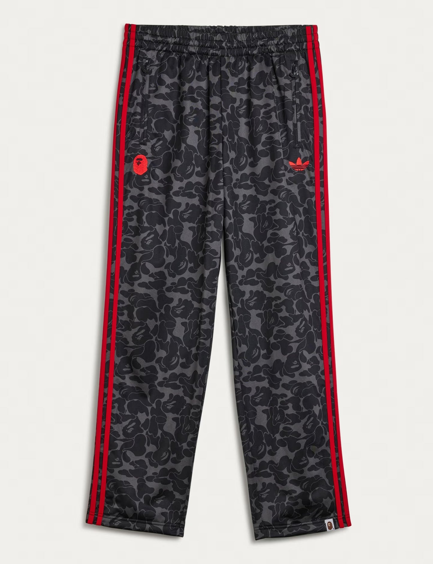 A BATHING APE BAPE x ADIDAS FIREBIRD TRACK PANTS BLACK