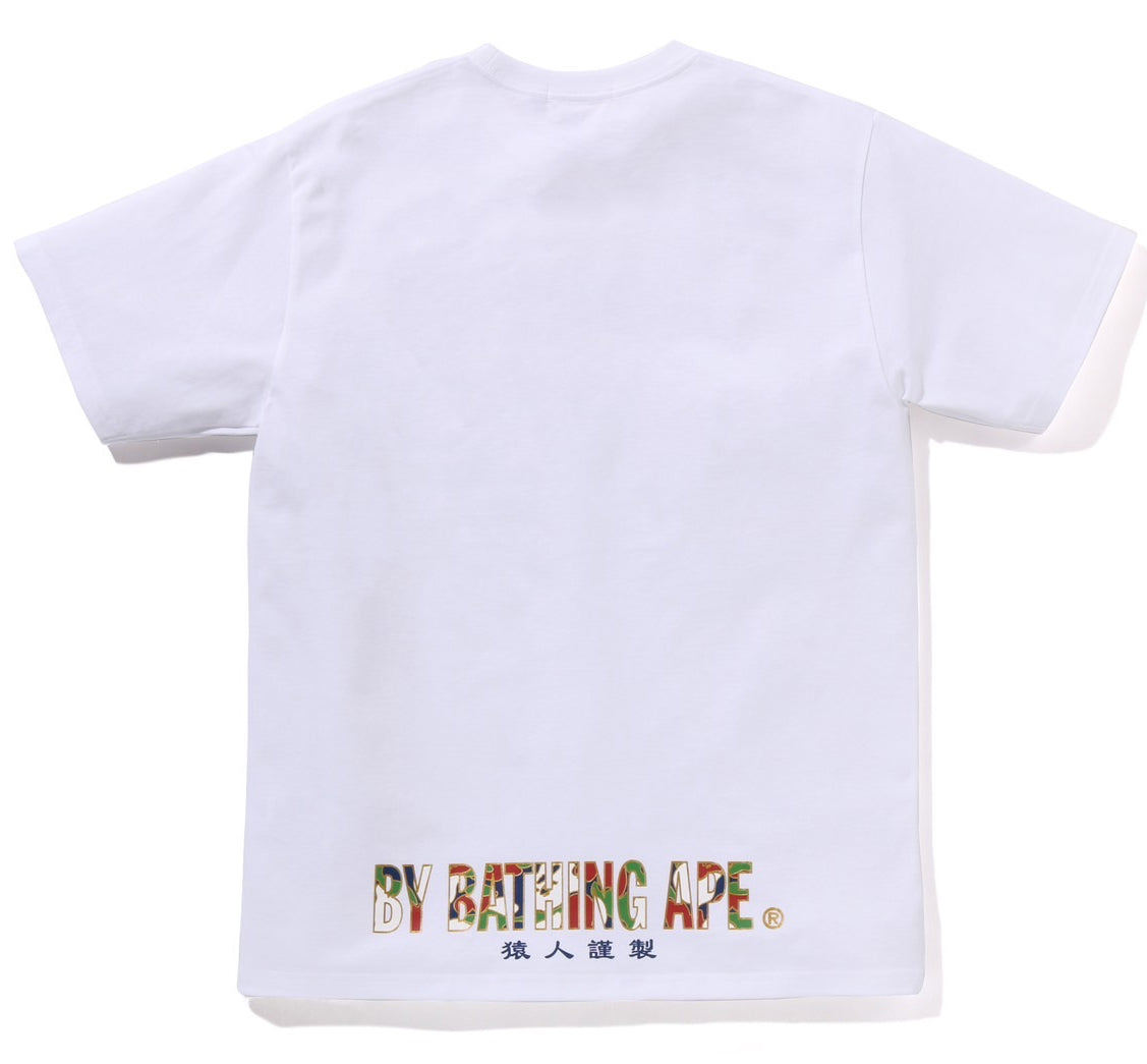 A BATHING APE BAPE JAPAN APE FACE TEE WHITE