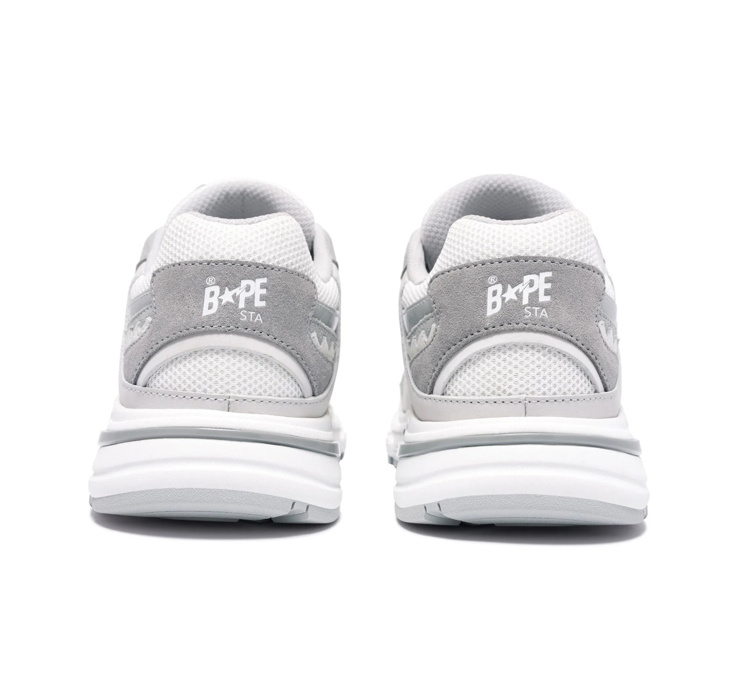 A BATHING APE BAPE SHARK STA WHITE