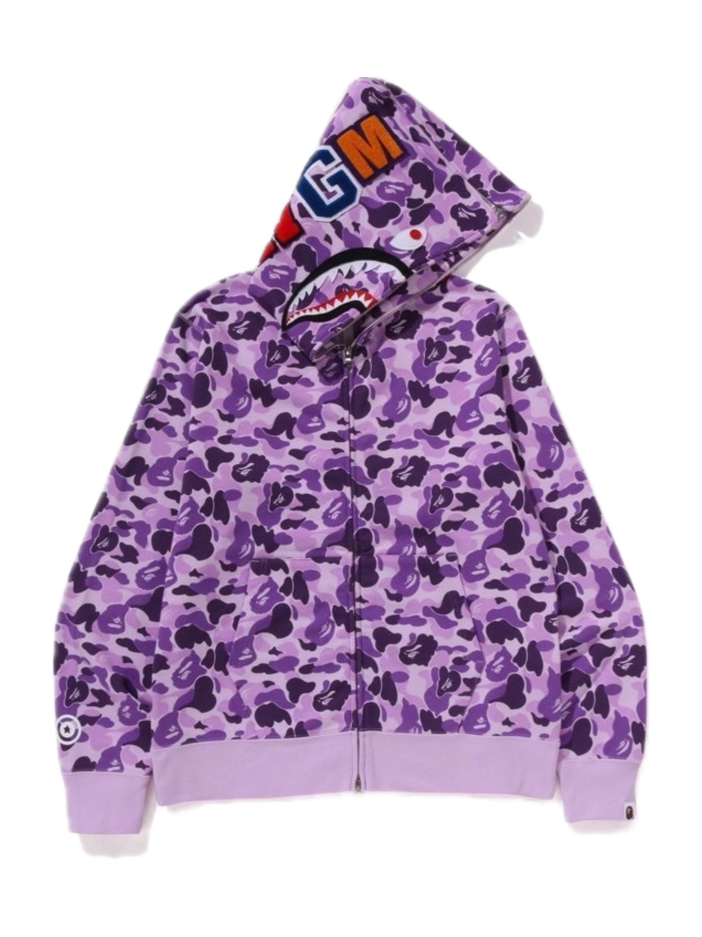 A BATHING APE BAPE TAIWAN LIMITED COLLECTION BAPE STORE TAIPEI SEPARATE SHARK FULL ZIP HOODIE