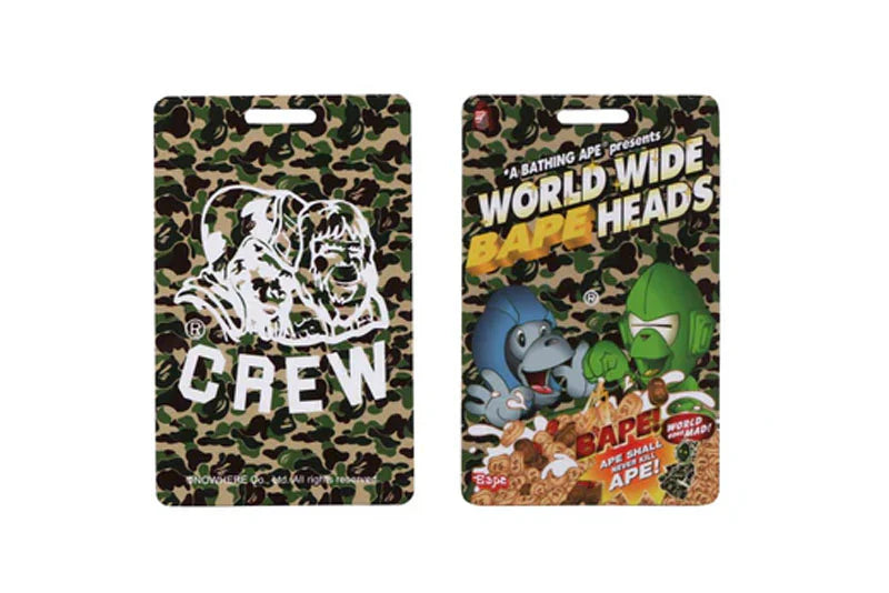 A BATHING APE BAPE FLYER PATTERN MINI BOSTON BAG