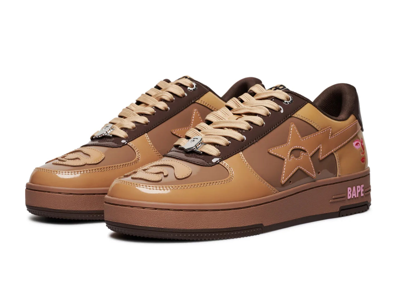 A BATHING APE BAPE x KIDSUPER BAPE STA BROWN