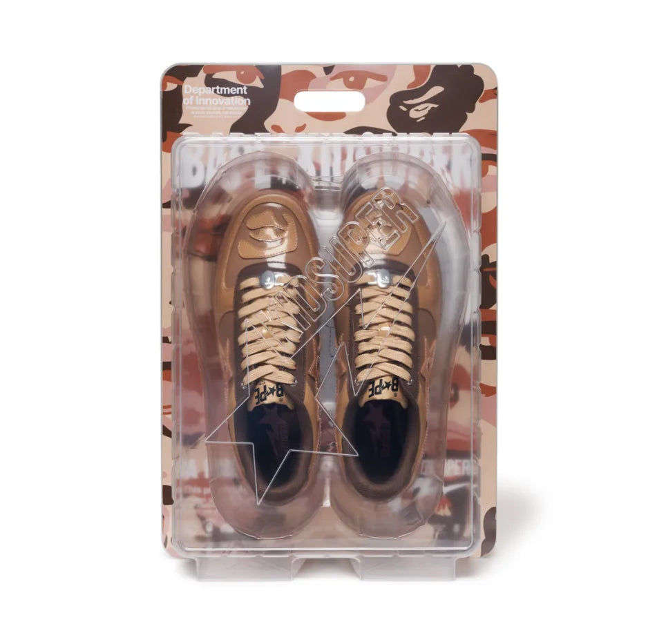 A BATHING APE BAPE x KIDSUPER BAPE STA BROWN