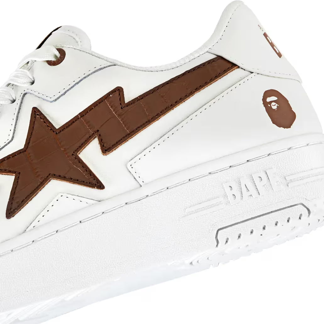 A BATHING APE BAPE STA ICON #1 BROWN