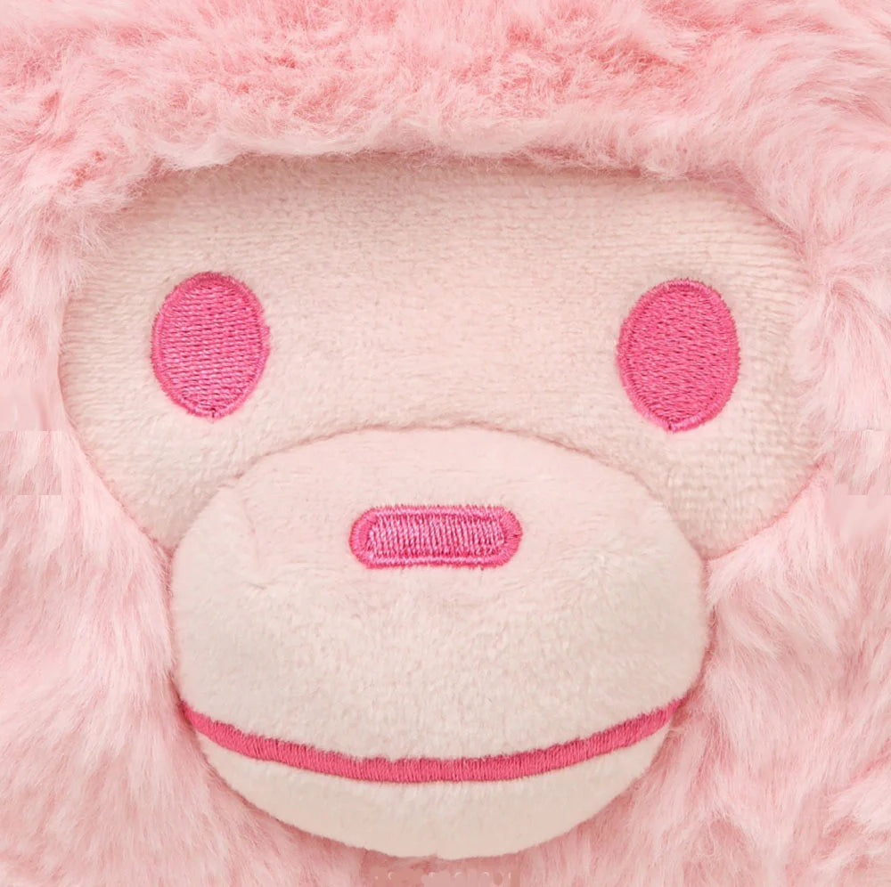 A BATHING APE BAPE BABY MILO STORE SHOULDER BAG PINK