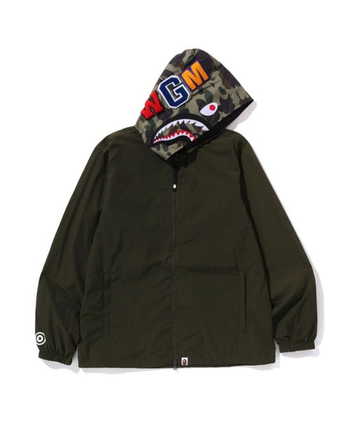 1ST CAMO SHARK HOODIE JACKET グリーン