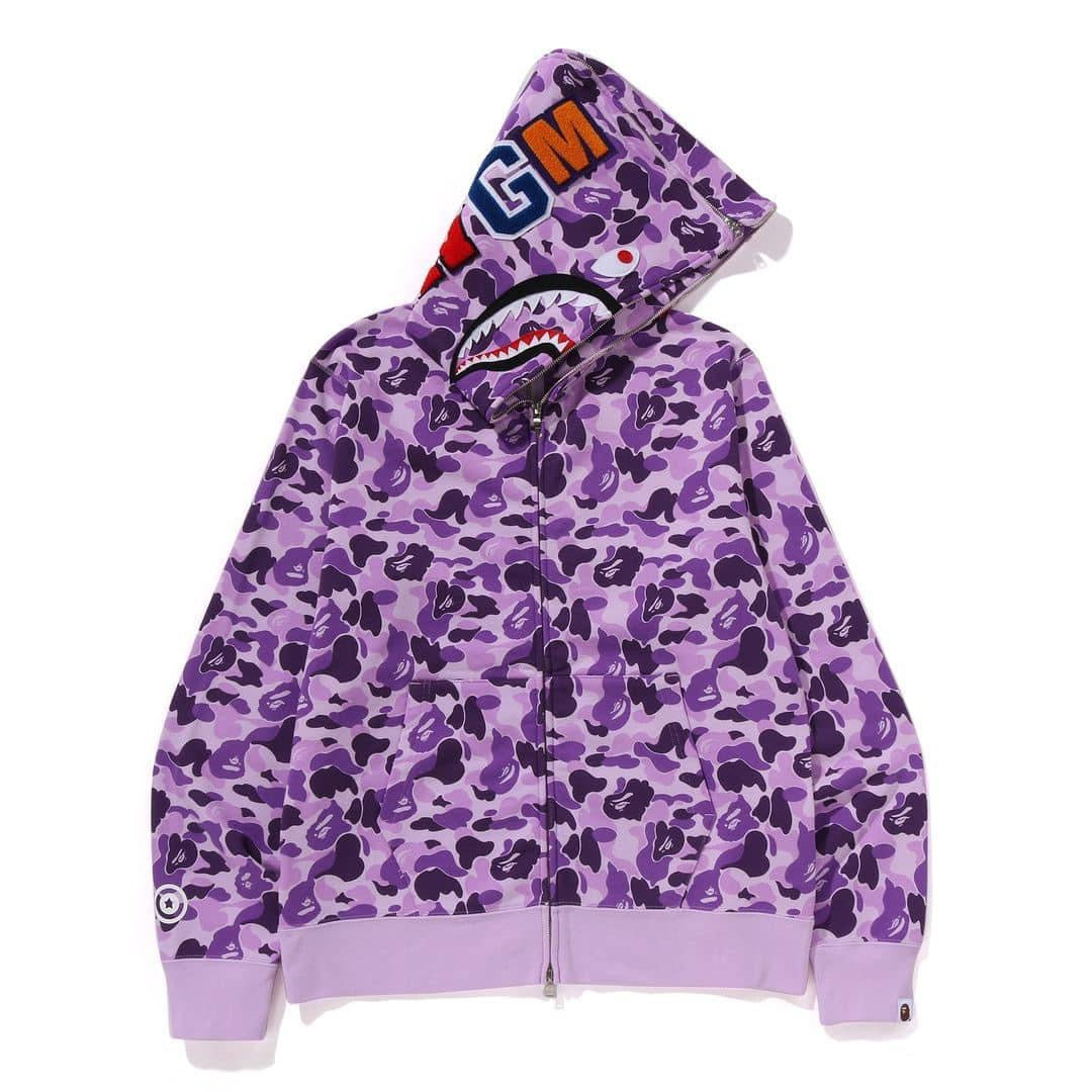 A BATHING APE BAPE TAIWAN LIMITED COLLECTION BAPE STORE TAIPEI SEPARATE SHARK FULL ZIP HOODIE