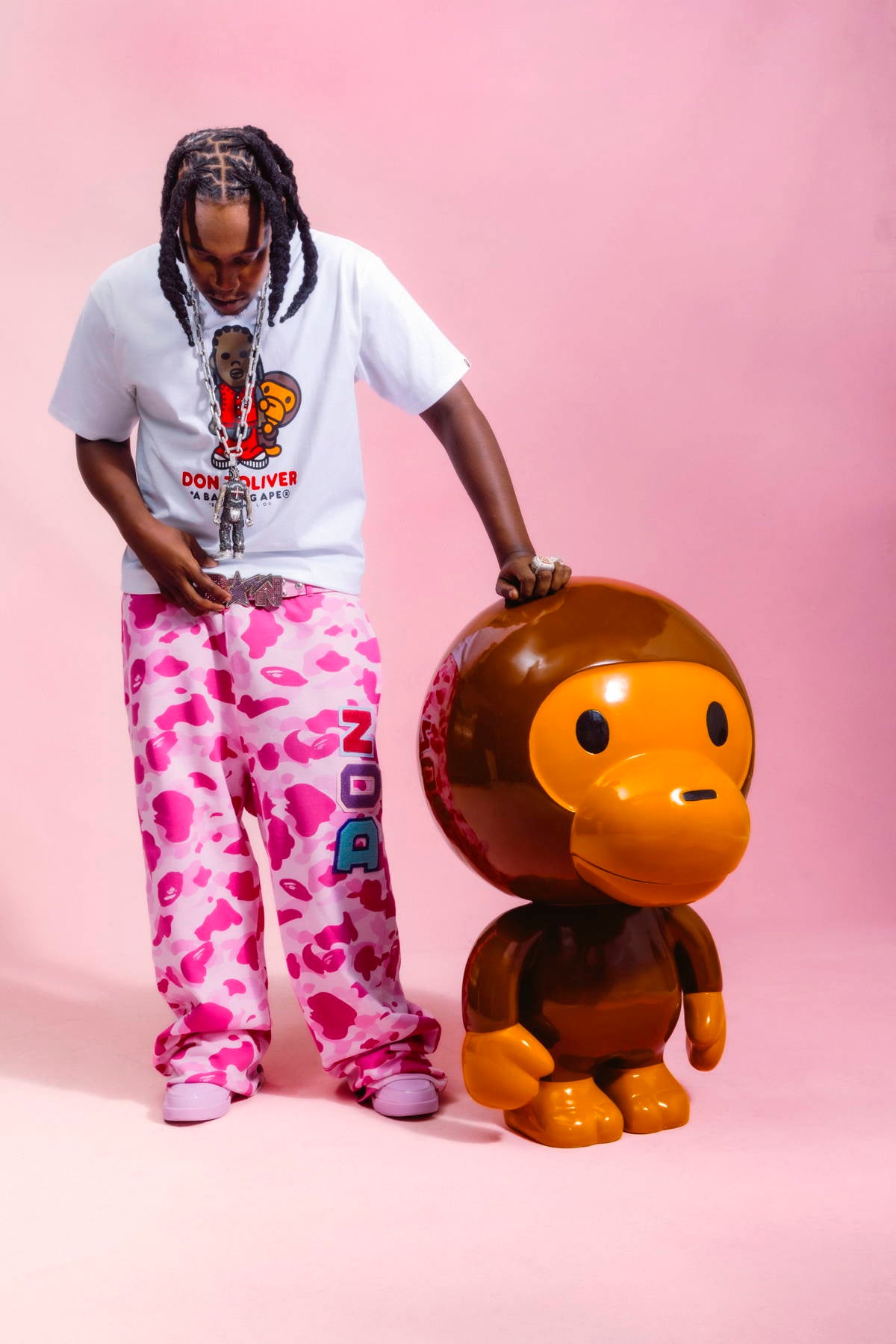 A BATHING APE BAPE CACTUS JACK DON TOLIVER ROAD STA