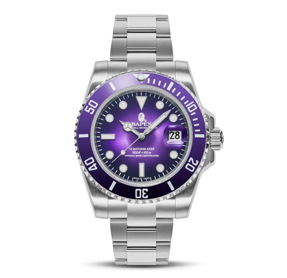 A BATHING APE BAPE TYPE 1 BAPEX PURPLE
