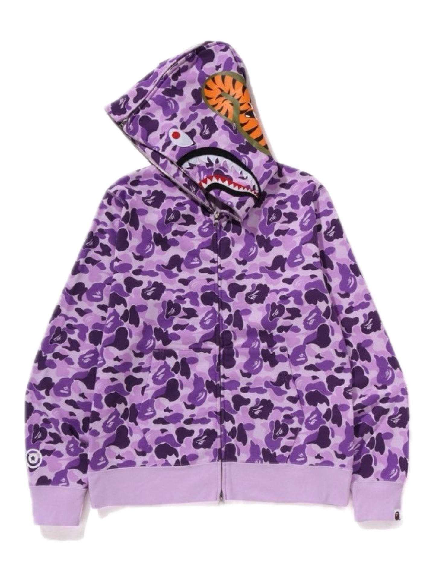 A BATHING APE BAPE TAIWAN LIMITED COLLECTION BAPE STORE TAIPEI SEPARATE SHARK FULL ZIP HOODIE