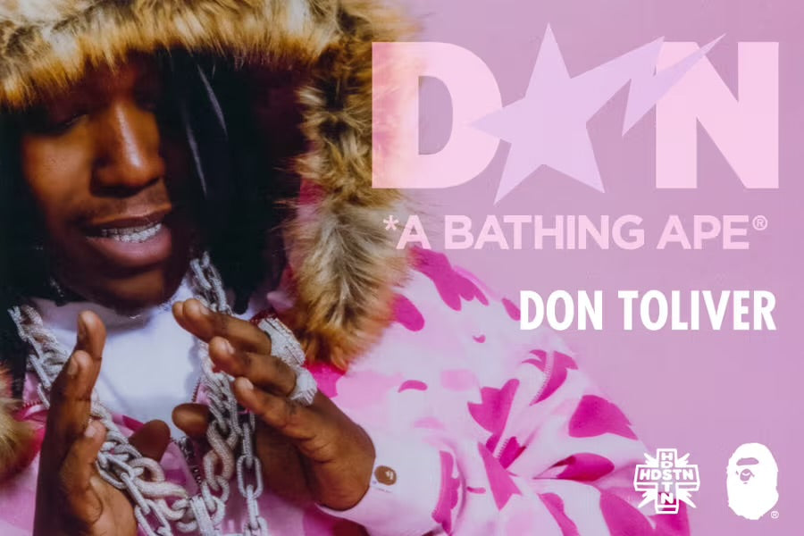 A BATHING APE BAPE CACTUS JACK DON TOLIVER ROAD STA