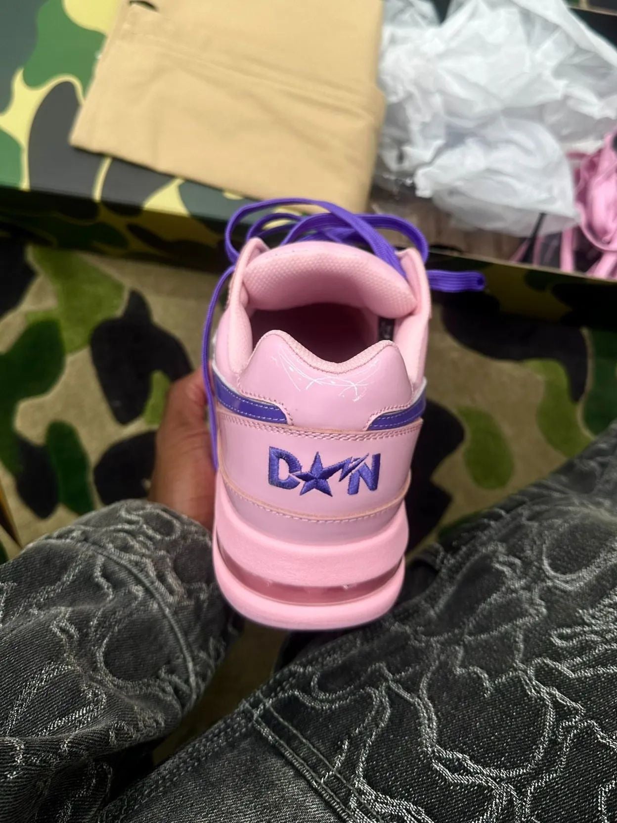 A BATHING APE BAPE CACTUS JACK DON TOLIVER ROAD STA