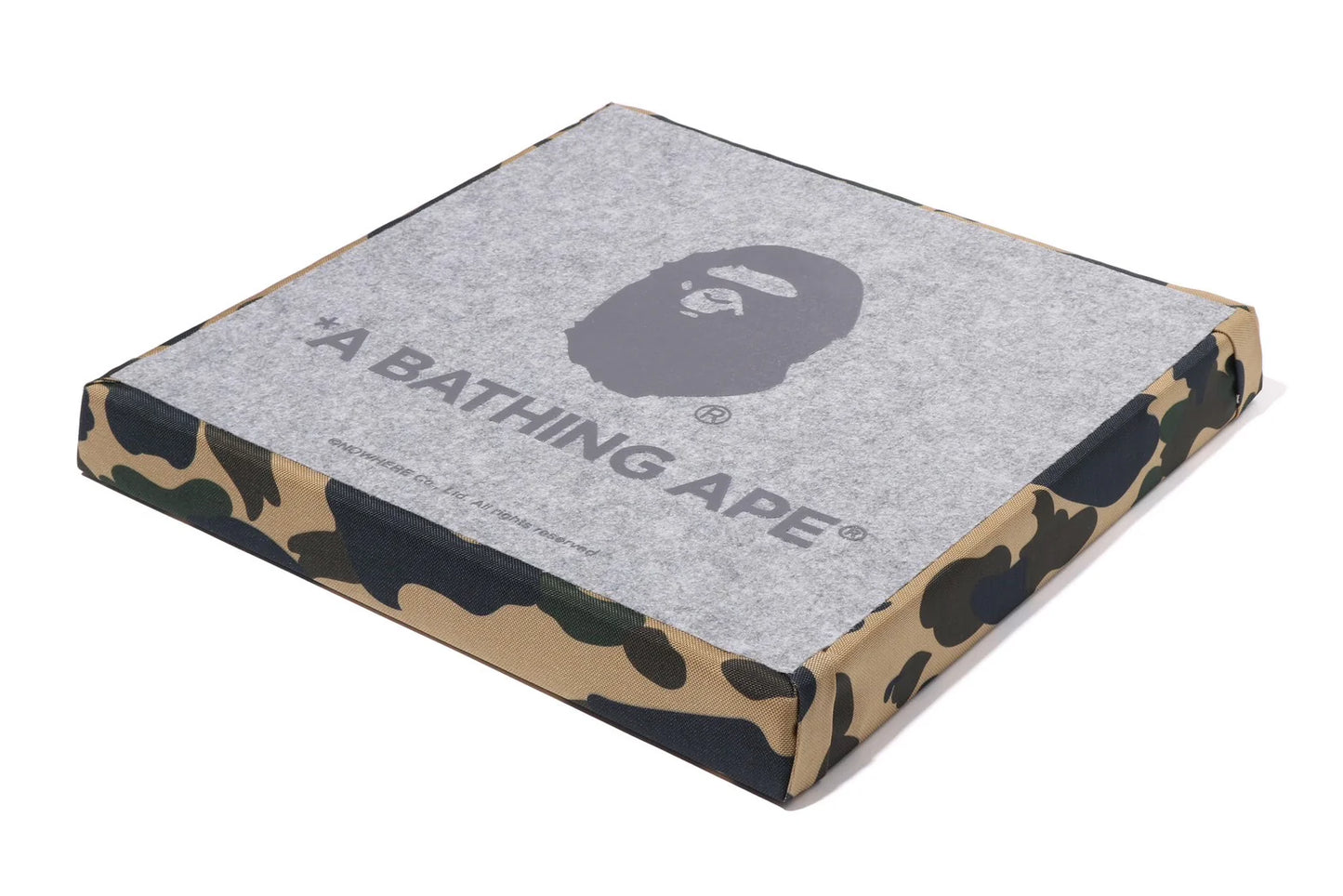 A BATHING APE BAPE JAPANESE TATAMI SITTING PAD ABC CAMO GREEN