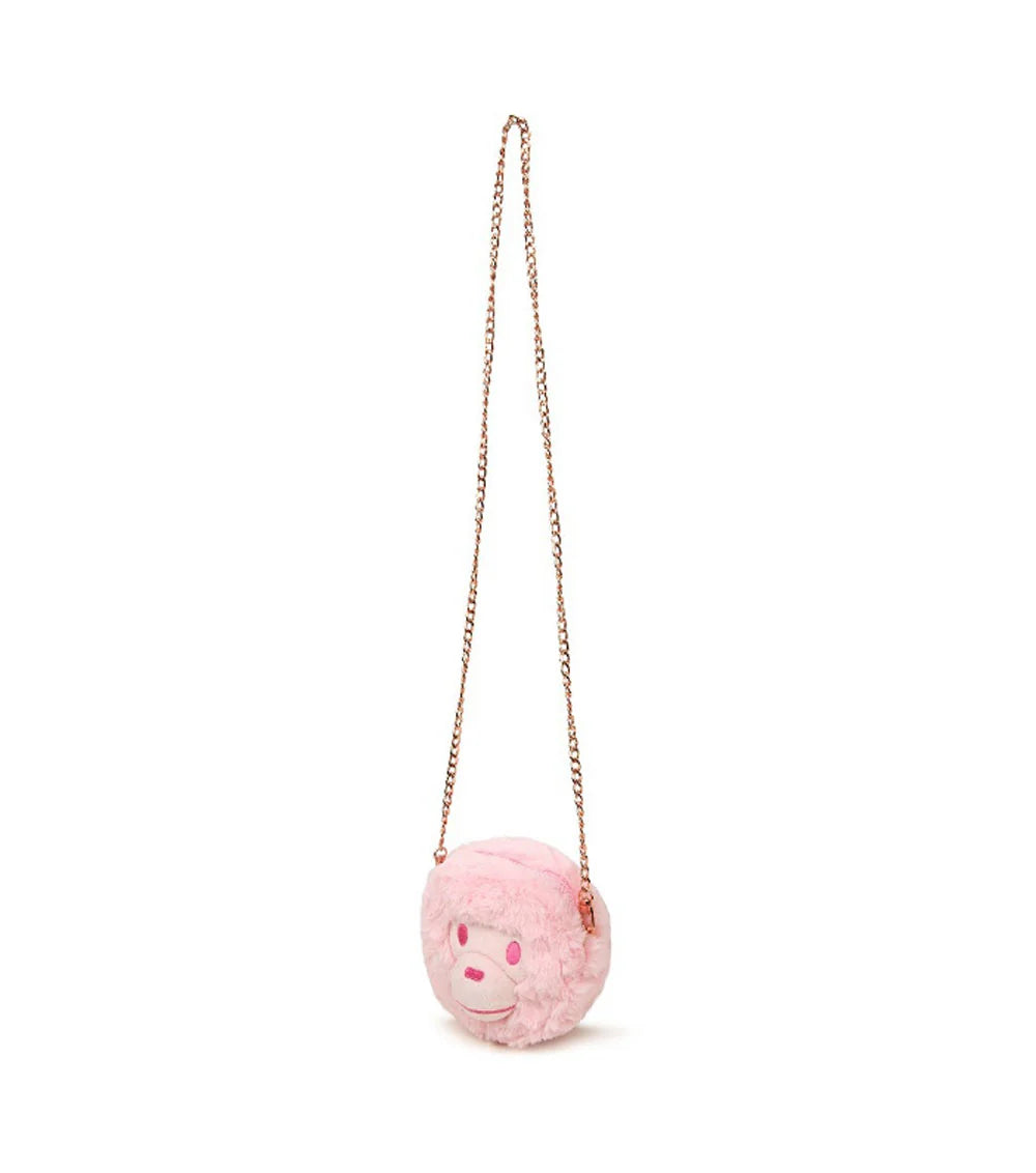 A BATHING APE BAPE BABY MILO STORE SHOULDER BAG PINK