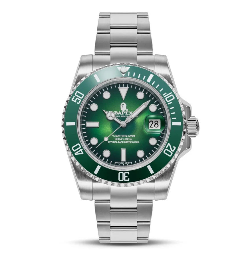 A BATHING APE BAPE TYPE 1 BAPEX GREEN