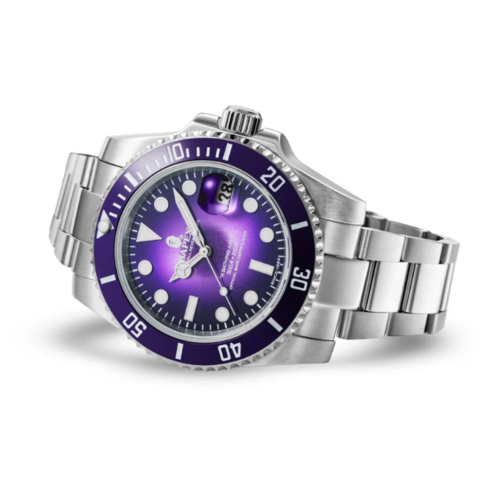 A BATHING APE BAPE TYPE 1 BAPEX PURPLE