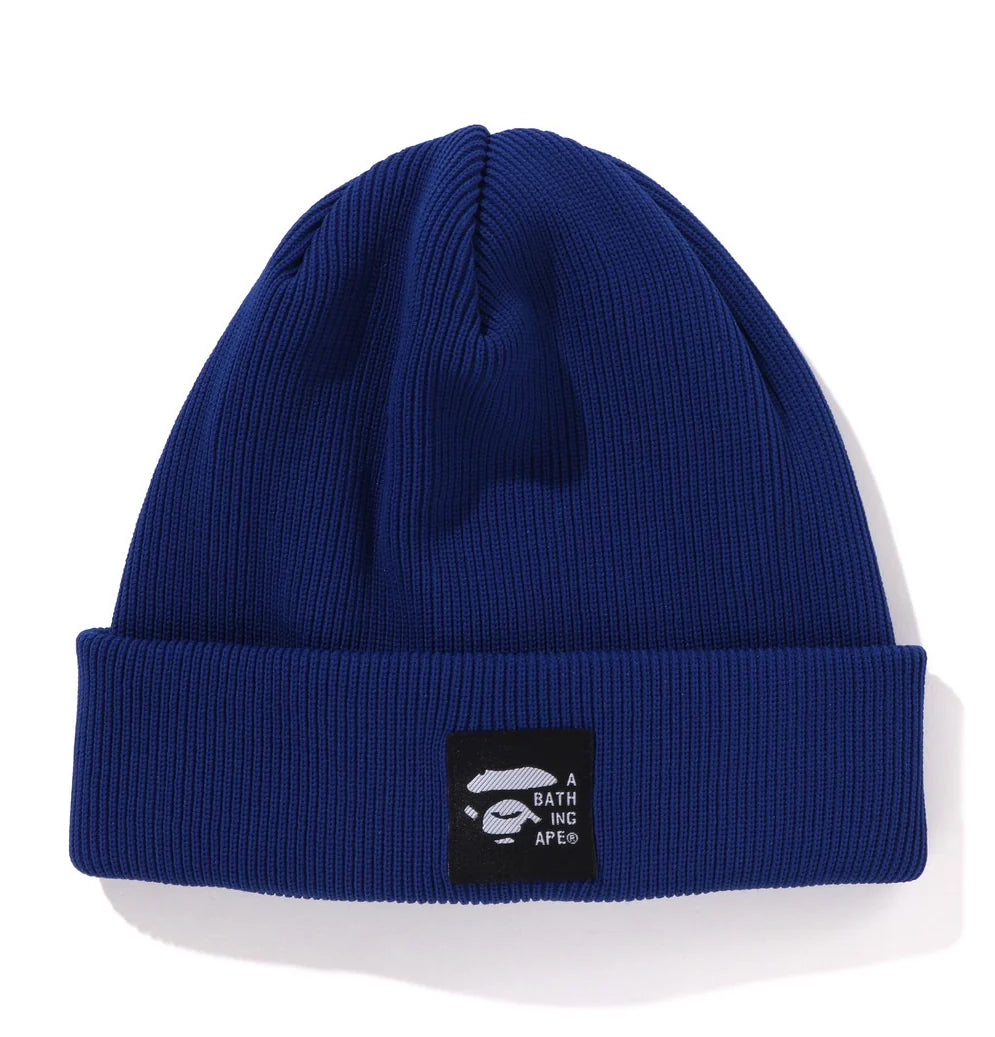 A BATHING APE BAPE LOGO KNIT CAP