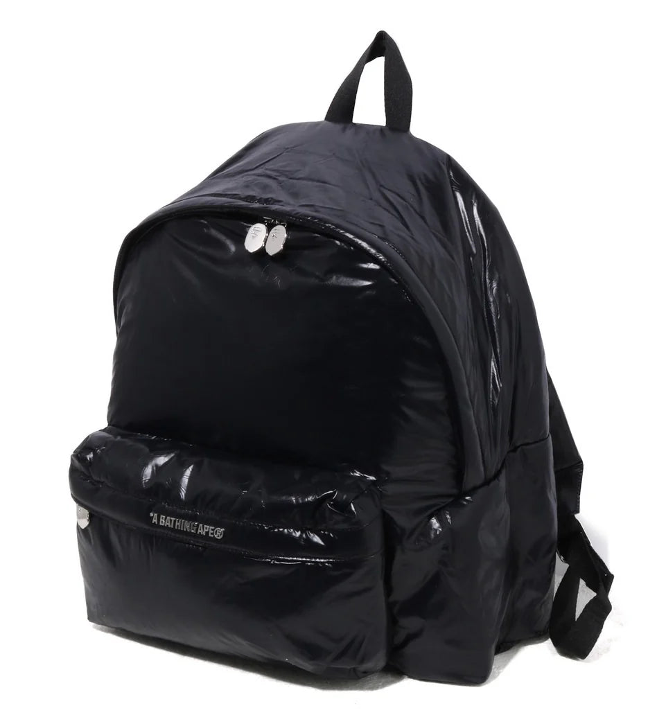 A BATHING APE BAPE LINE CAMO DAYPACK BLACK