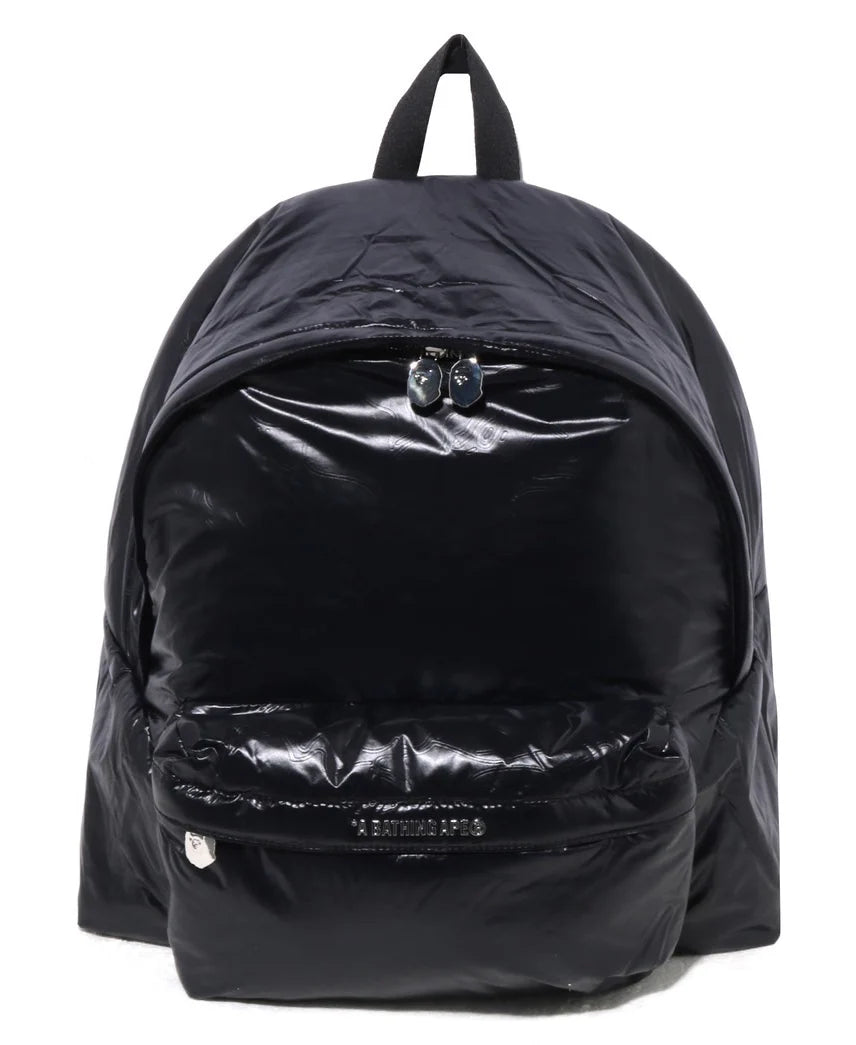 A BATHING APE BAPE LINE CAMO DAYPACK BLACK