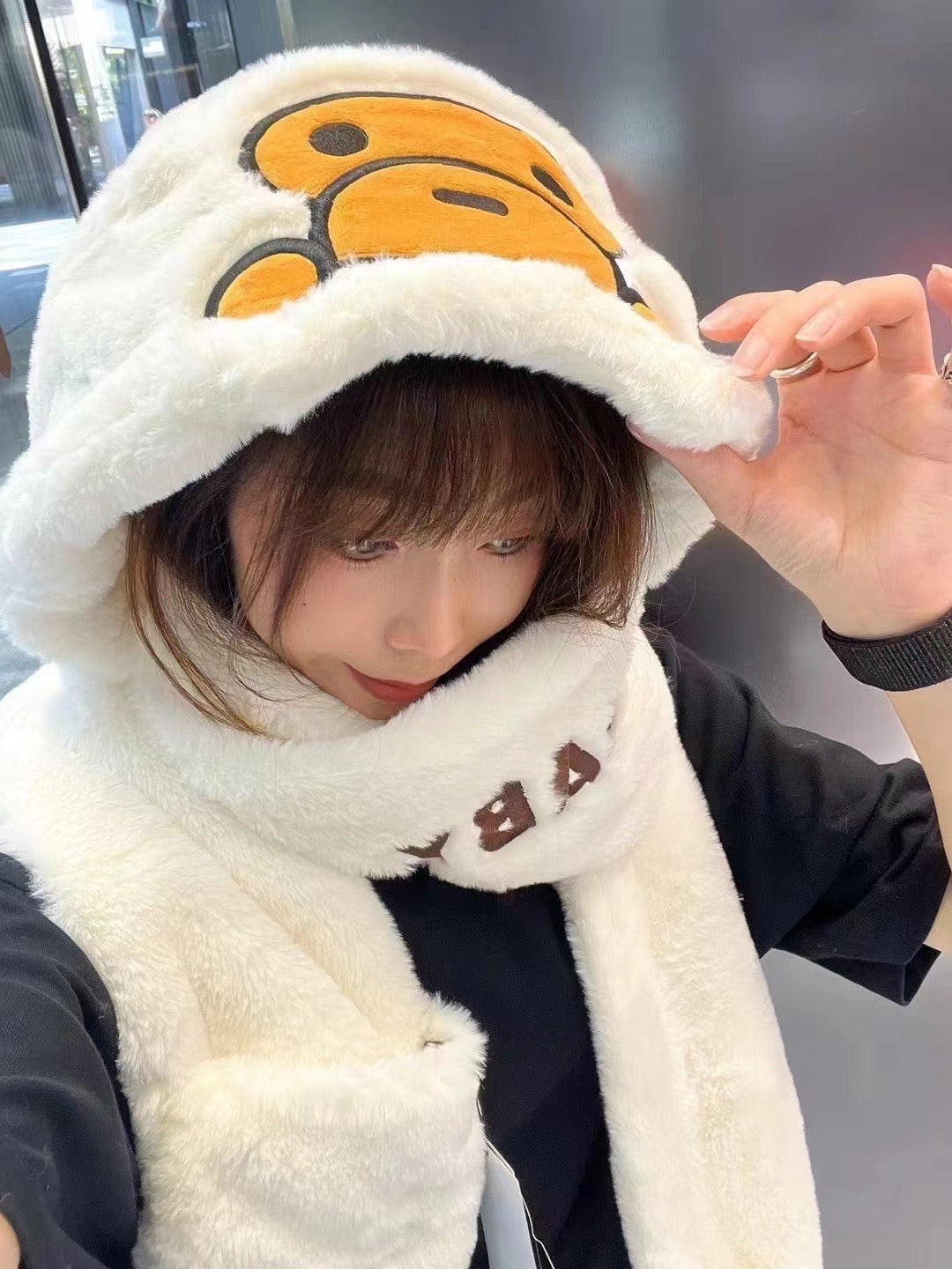 A BATHING APE BAPE BABY MILO STORE BABY MILO SCARF