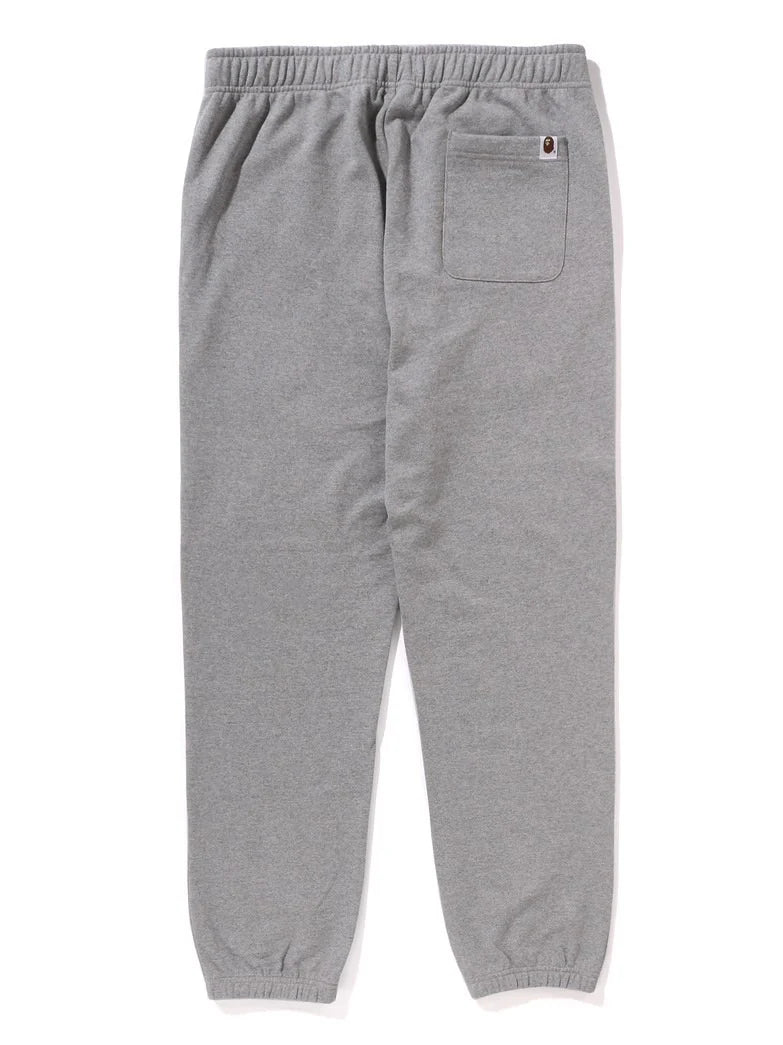 A BATHING APE BAPE SHARK SWEAT PANTS GRAY