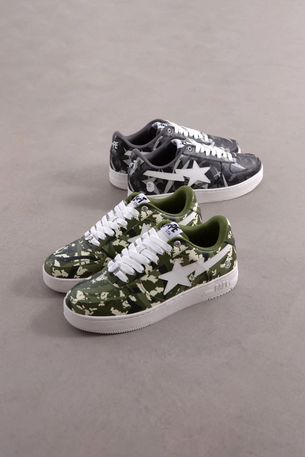A BATHING APE BAPE CLOT CAMO BAPE STA BLACK