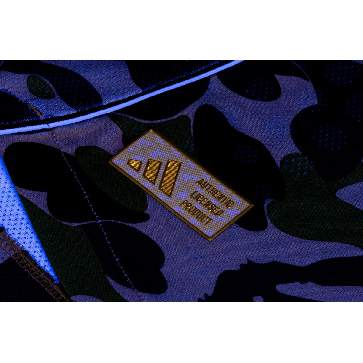 A BATHING APE BAPE ADIDAS - FB JERSEY TOP GREEN