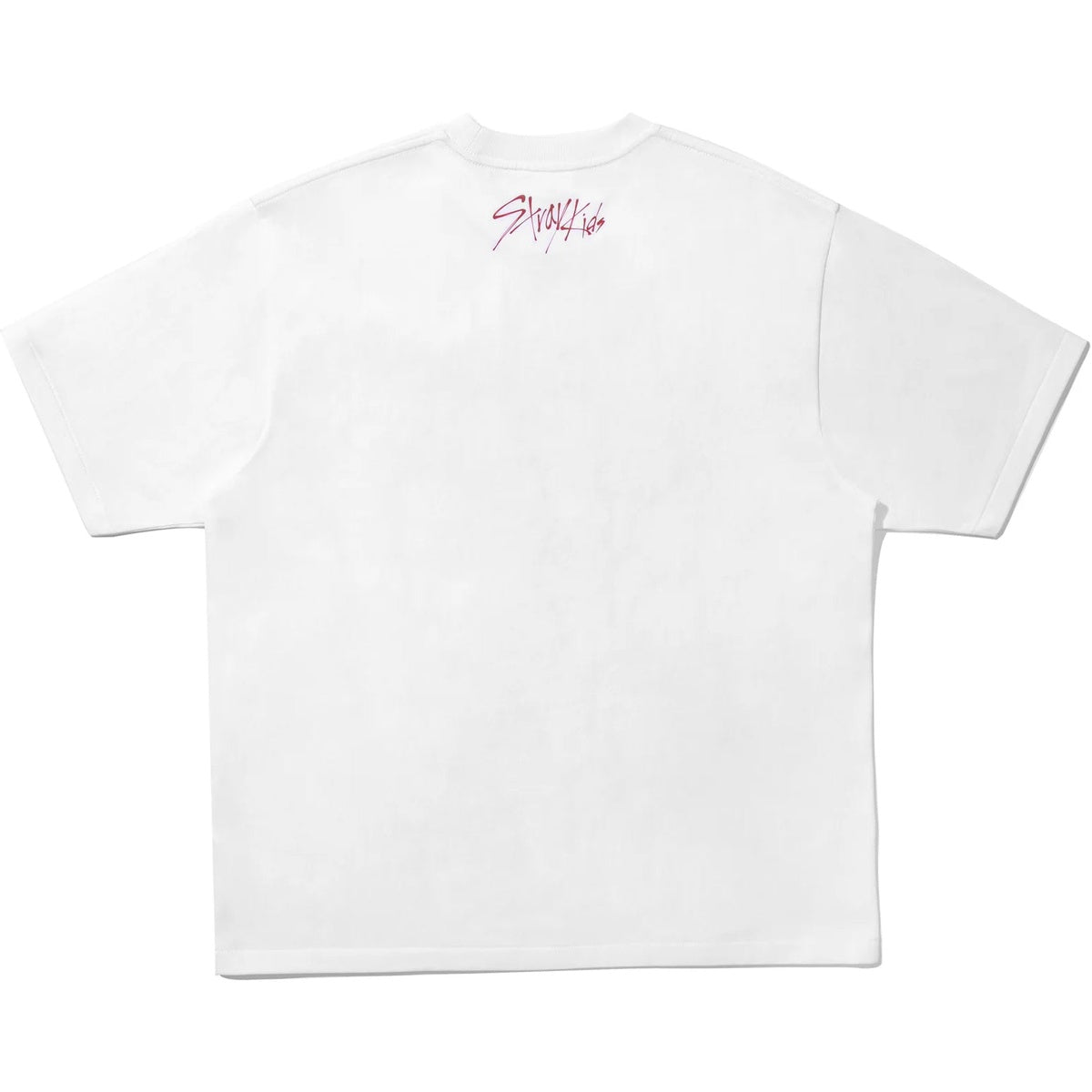 A BATHING APE BAPE STRAYKIDS DWAEKKI COLLEGE TEE WHITE