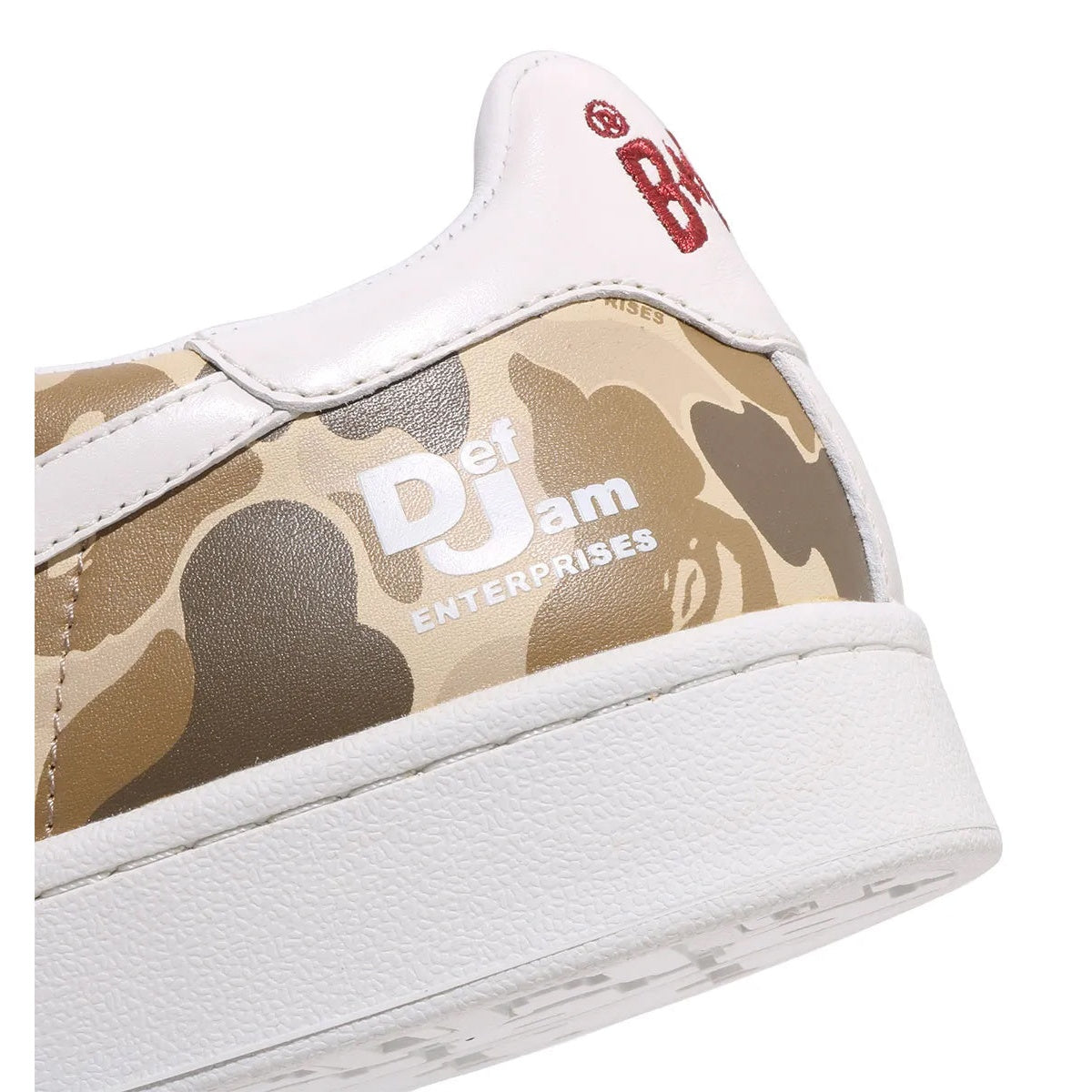 A BATHING APE BAPE DEF JAM SKULL STA BROWN