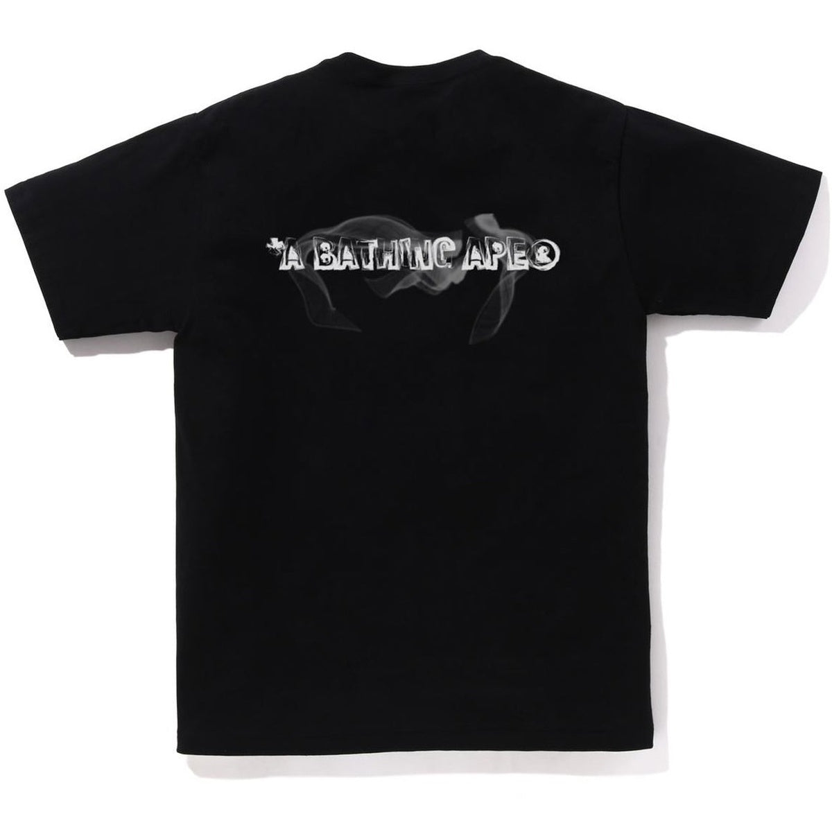 A BATHING APE BAPE MOSQUITO COIL APE HEAD TEE BLACK