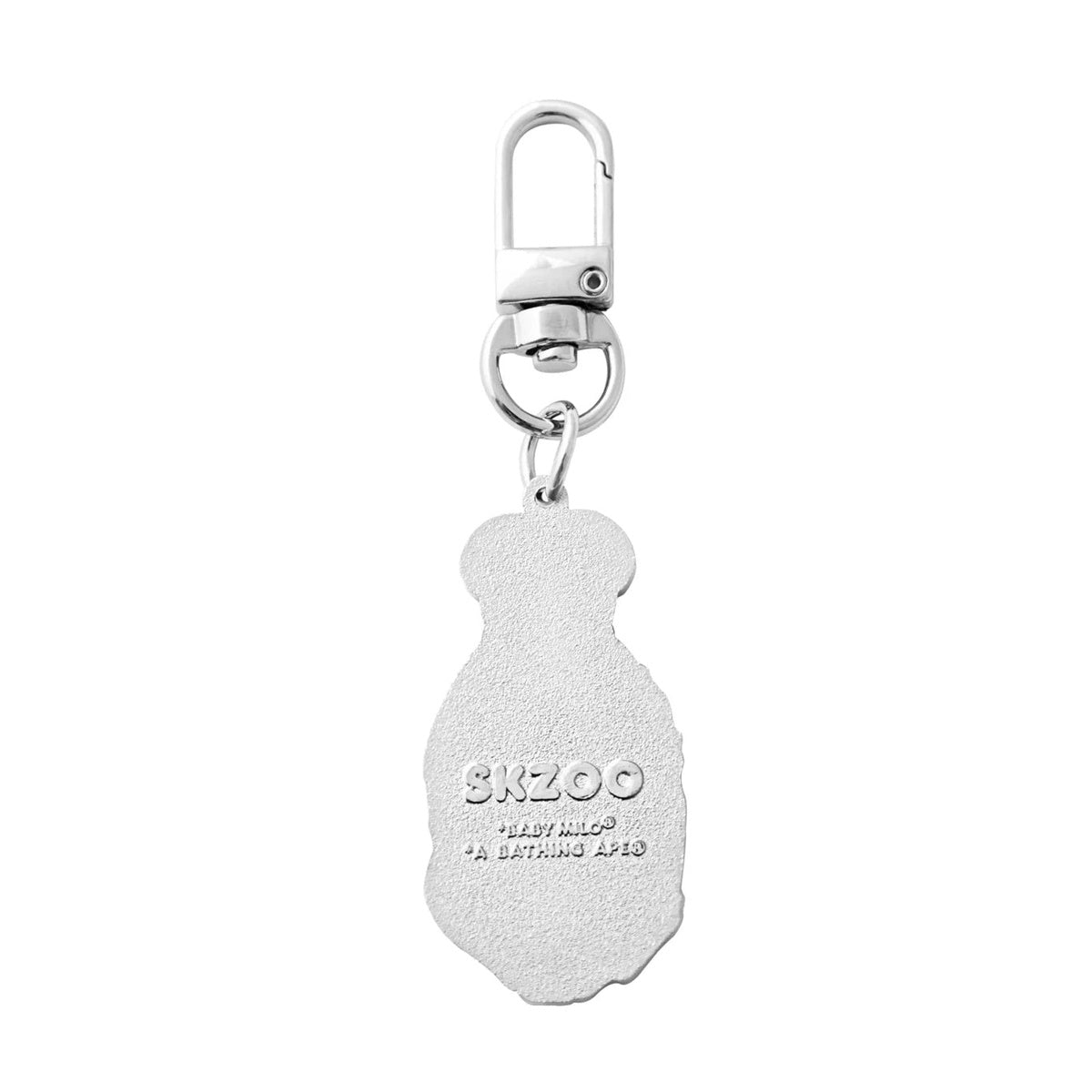 A BATHING APE BAPE STRAYKIDS PUPPYM KEY RING BEIGE