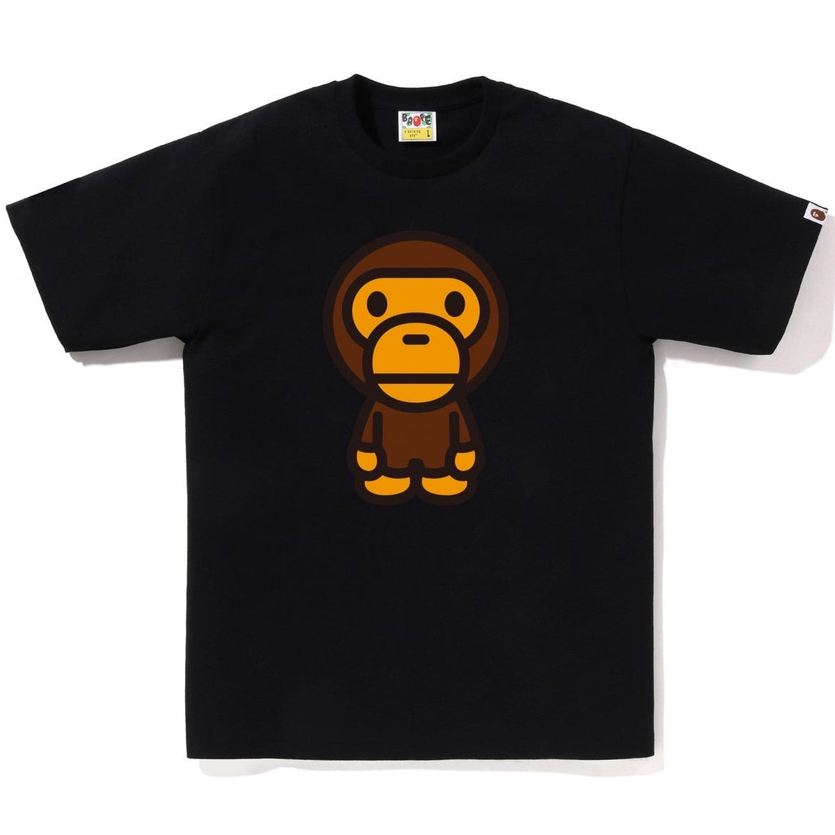 A BATHING APE BAPE BIG BABY MILO TEE BLACK