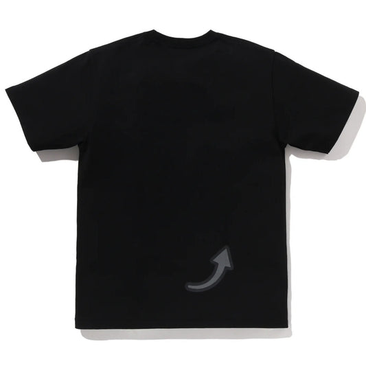 A BATHING APE BAPE SANRIO CHARACTERS KUROMI TEE BLACK