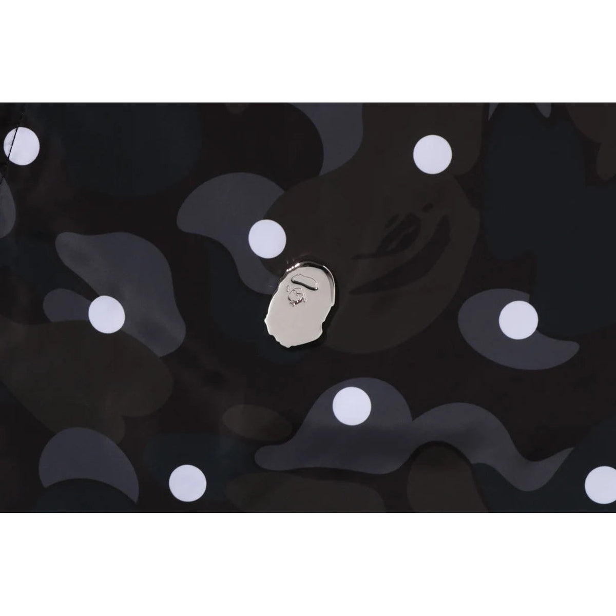 A BATHING APE BAPE ABC DOT HOODED JACKET BLACK